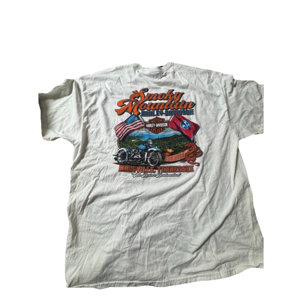 Haley Davidson Smokey Mountain Location Tee 2XL (AH2)